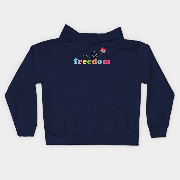 Freedom Kids Hoodie by AdrianaStore